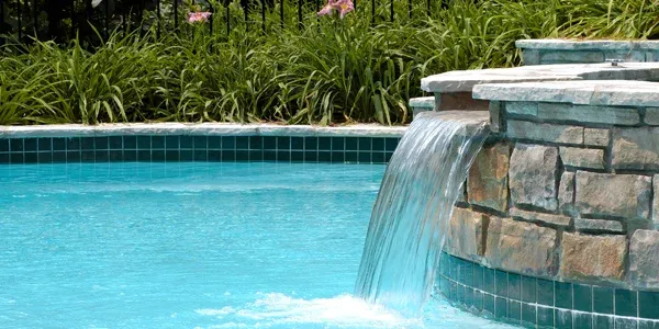 pool water feature