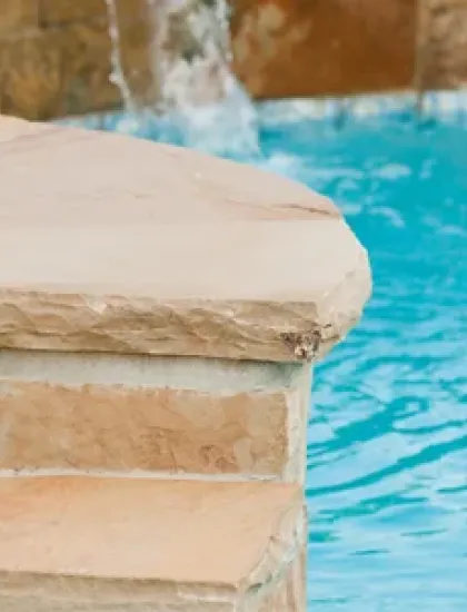 pool retaining wall